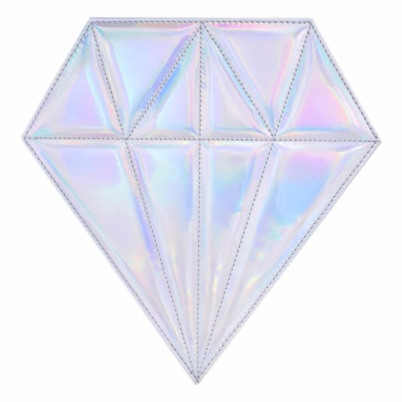 NEW 10pc Unicorn Diamond Makeup Brush Set W/Bag - Picture 5 of 7